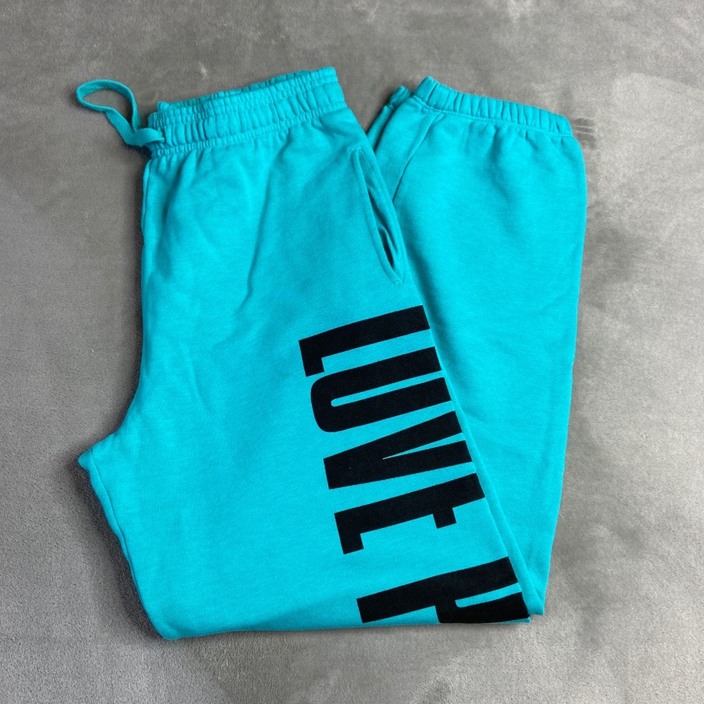 Pink sweatpants